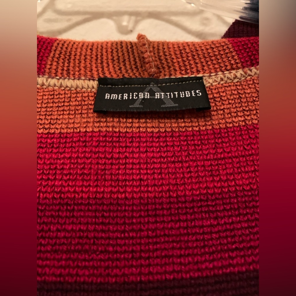 Rainbow Cardigan Hoodie - Picture 5 of 5